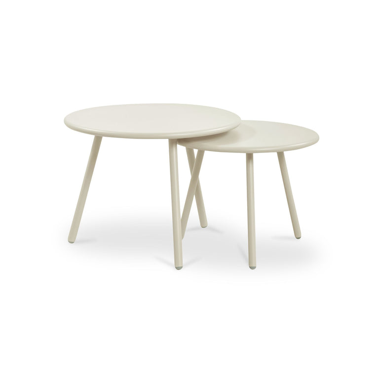 KARI OUTDOOR NESTING COFFEE TABLE BLACK
