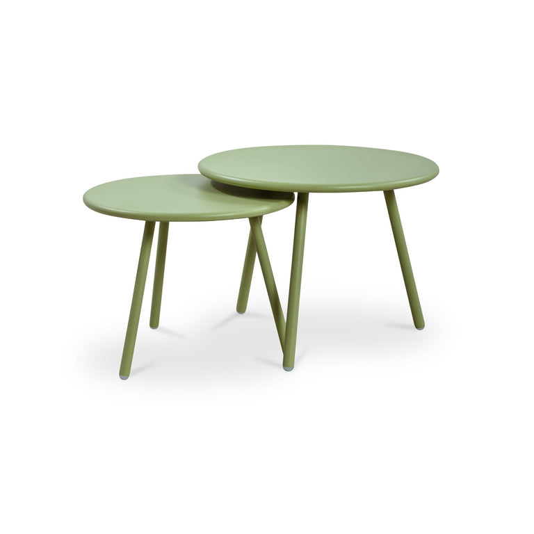 KARI OUTDOOR NESTING COFFEE TABLE BLACK