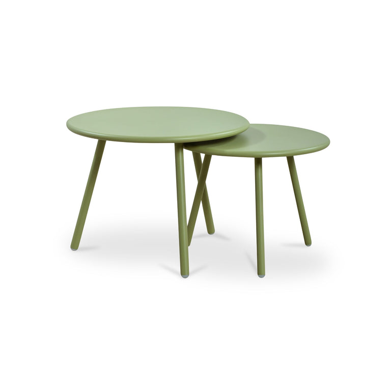 KARI OUTDOOR NESTING COFFEE TABLE BLACK