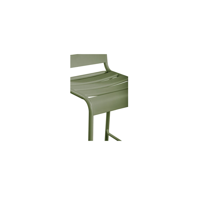 KADE OUTDOOR BAR STOOL GREEN-SET OF TWO