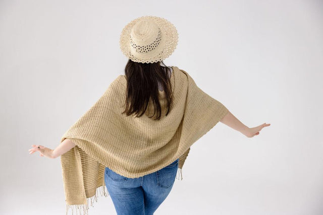 QUEEN SABA HANDWOVEN ETHIOPIAN SILK SHAWL | APPAREL