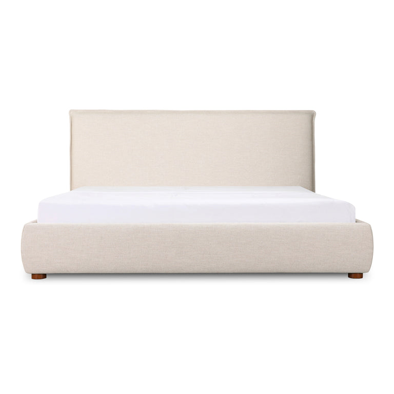 LUZON KING BED LIGHT GREY