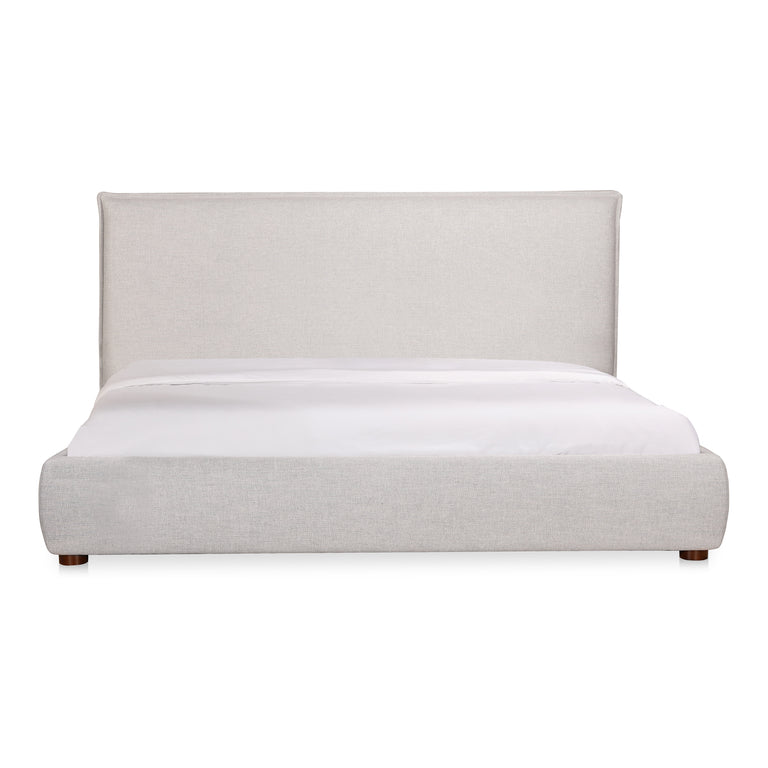 LUZON KING BED LIGHT GREY
