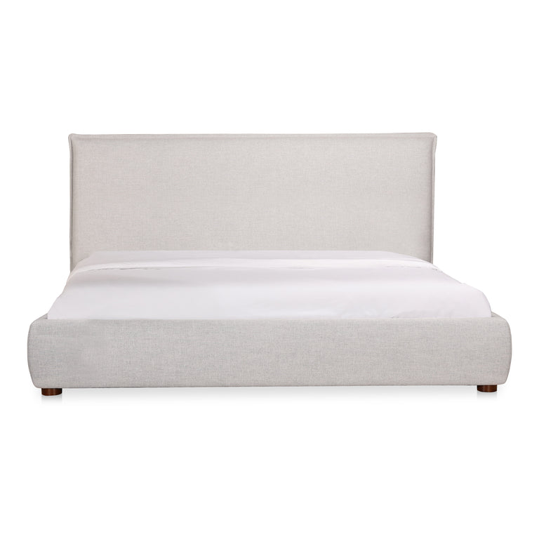 LUZON KING BED LIGHT GREY