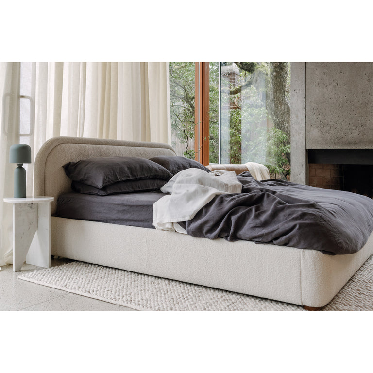 COLIN KING BED OATMEAL
