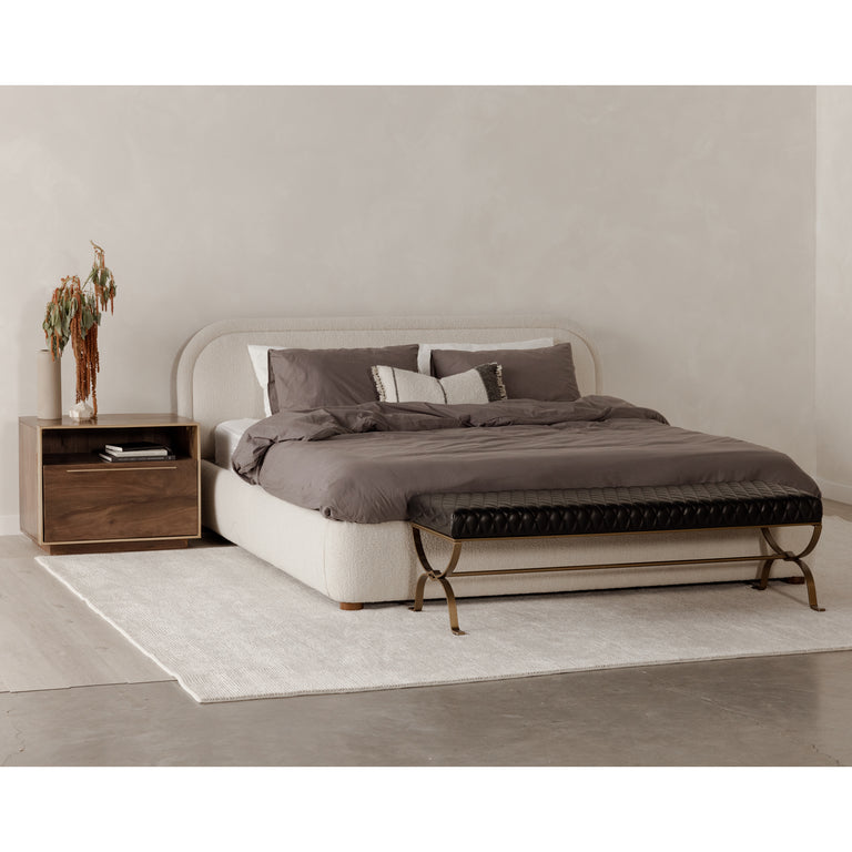 COLIN KING BED OATMEAL