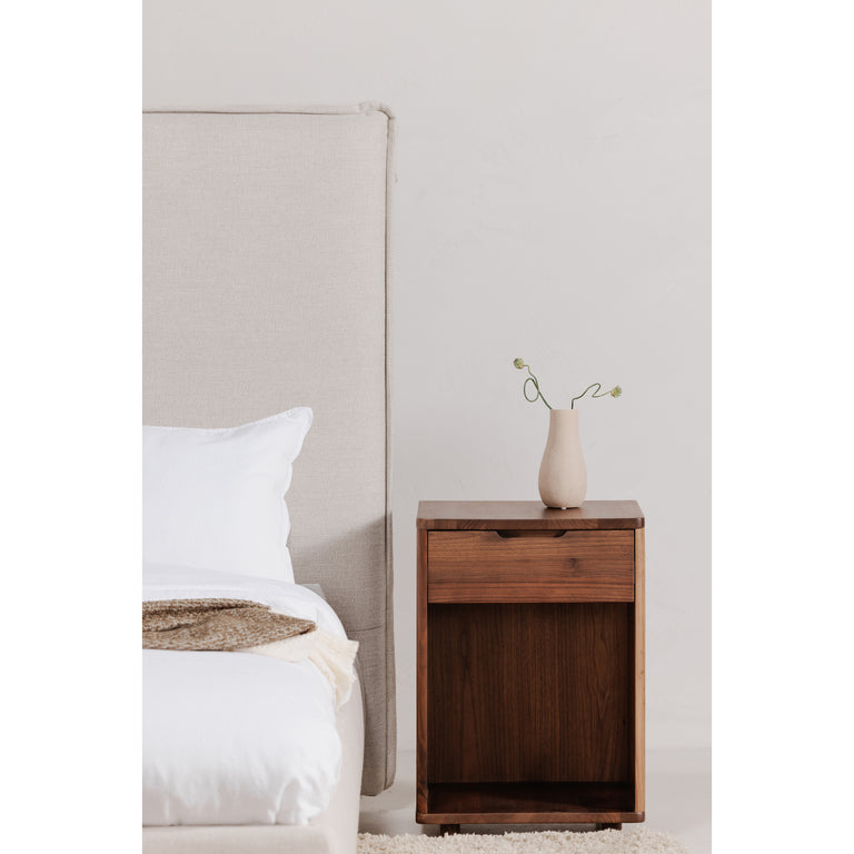 LUZON KING BED LIGHT GREY