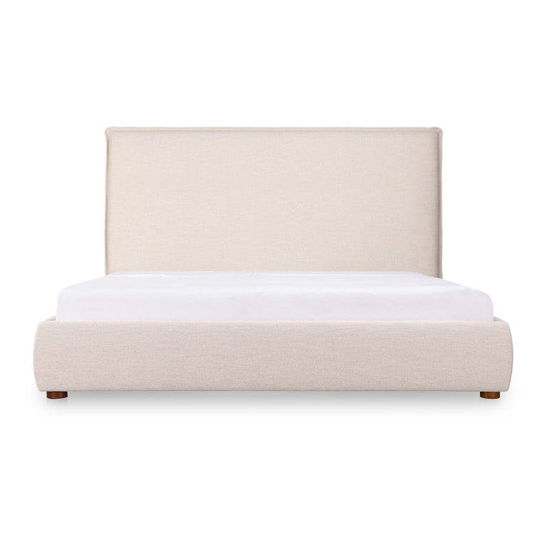LUZON KING BED LIGHT GREY