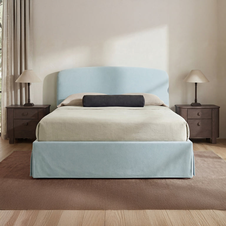 JOAN KING STORAGE BED CREAM