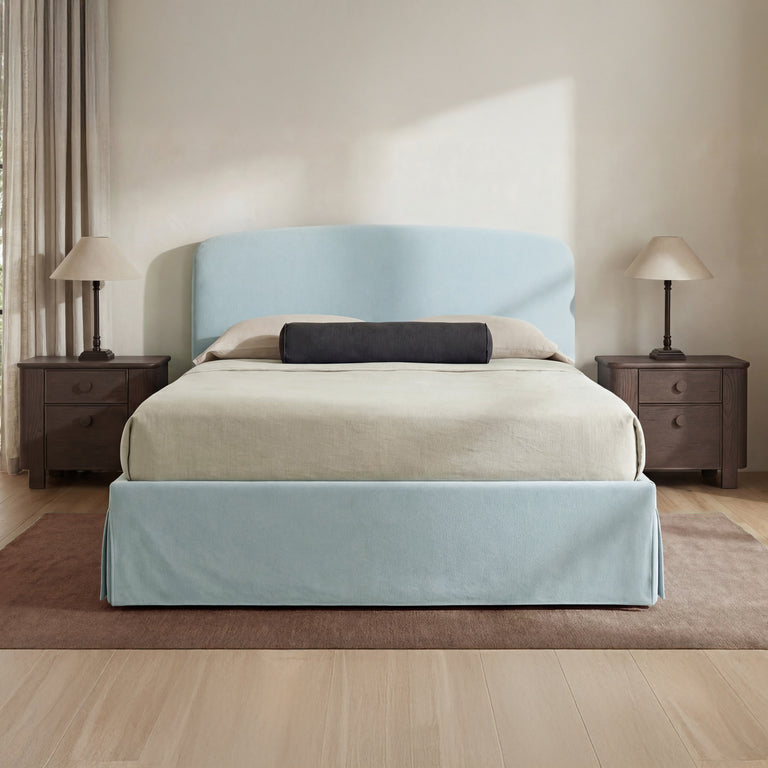 JOAN KING STORAGE BED CREAM