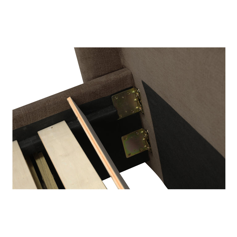 SOPHIA KING STORAGE BED BROWN