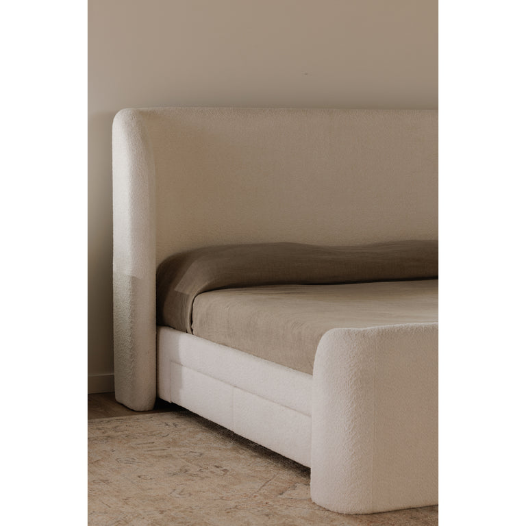 SOPHIA KING STORAGE BED BROWN
