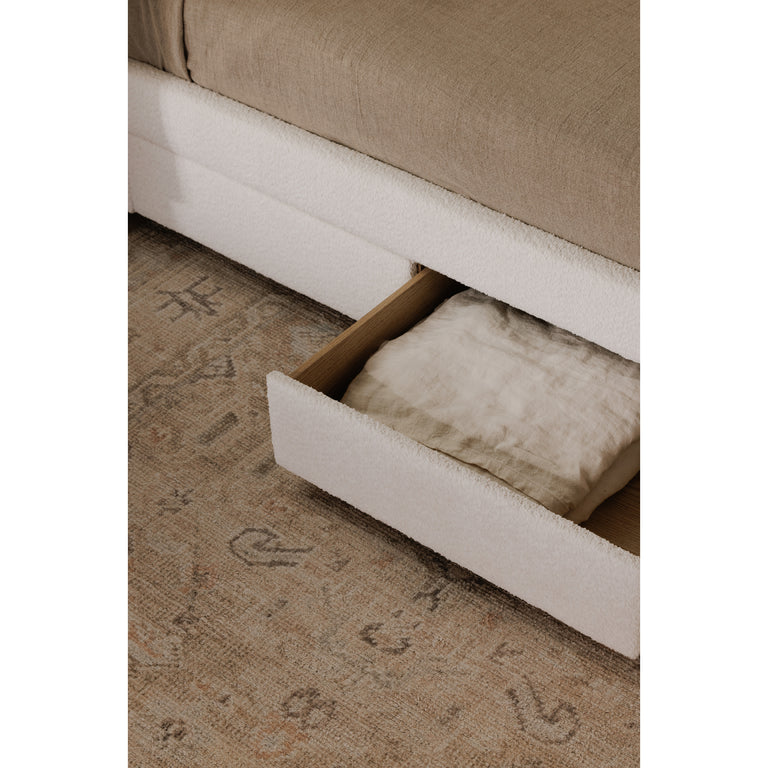 SOPHIA KING STORAGE BED BROWN