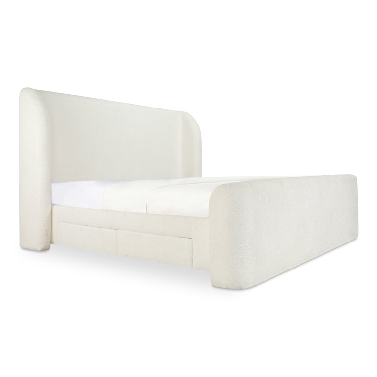 SOPHIA KING STORAGE BED BROWN