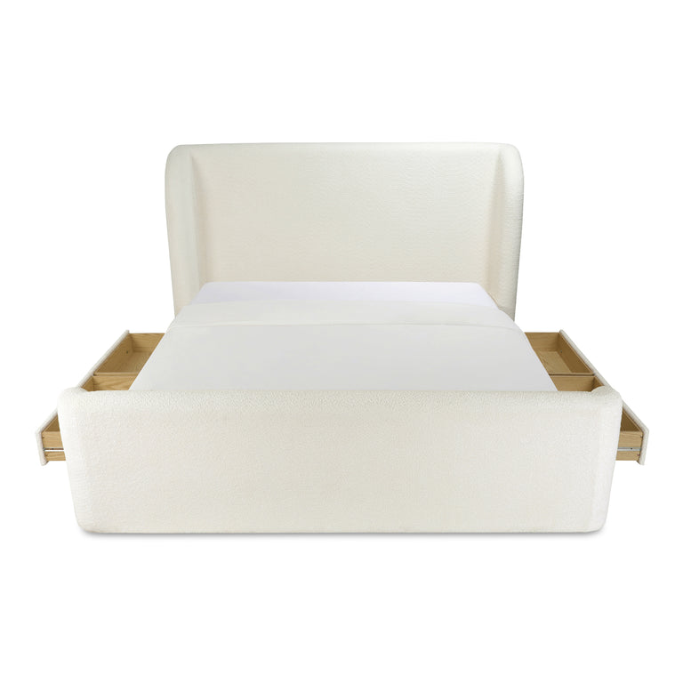 SOPHIA KING STORAGE BED BROWN