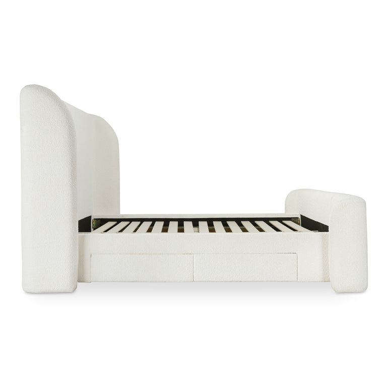 SOPHIA KING STORAGE BED BROWN