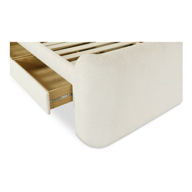 SOPHIA KING STORAGE BED BROWN