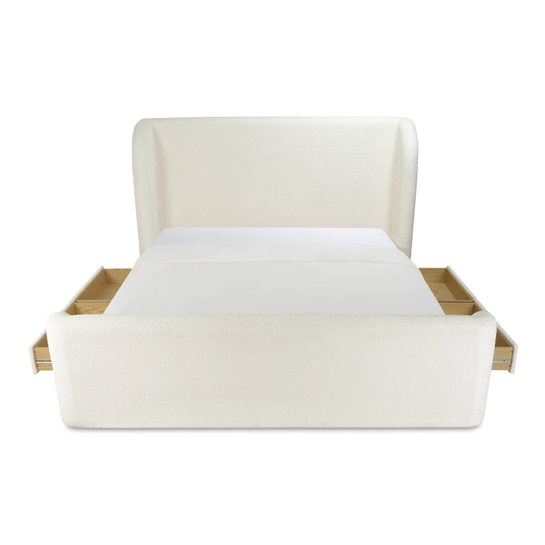 SOPHIA KING STORAGE BED BROWN