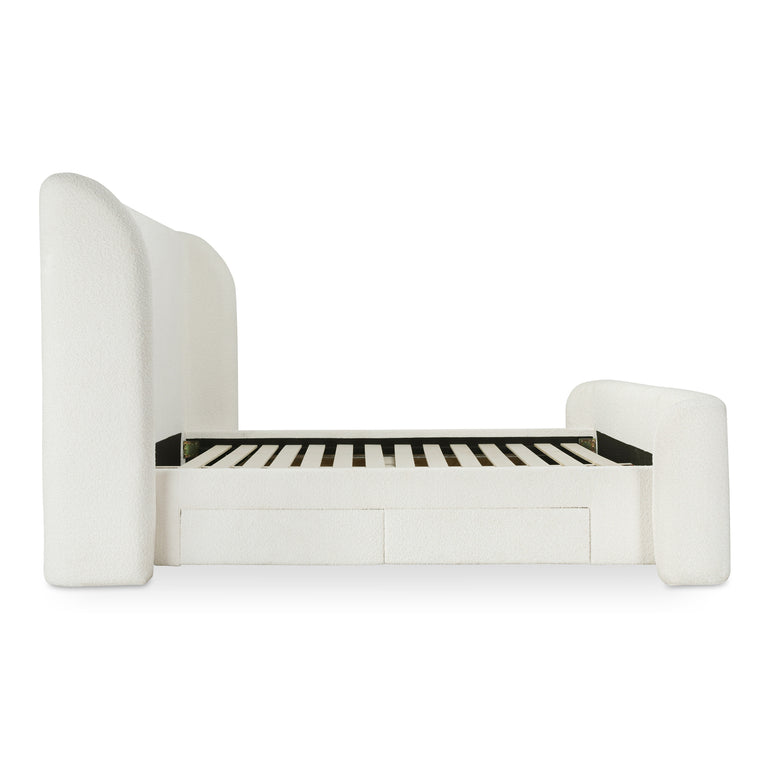 SOPHIA KING STORAGE BED BROWN