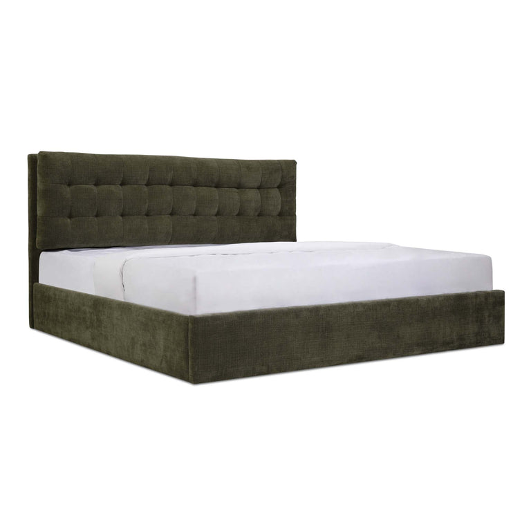 SEBASTION KING STORAGE BED CREAM