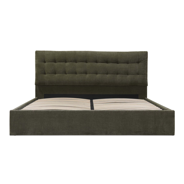 SEBASTION KING STORAGE BED CREAM