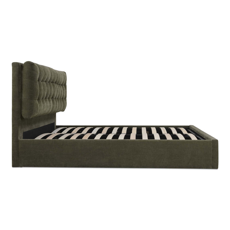 SEBASTION KING STORAGE BED CREAM