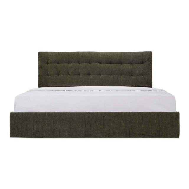 SEBASTION KING STORAGE BED CREAM