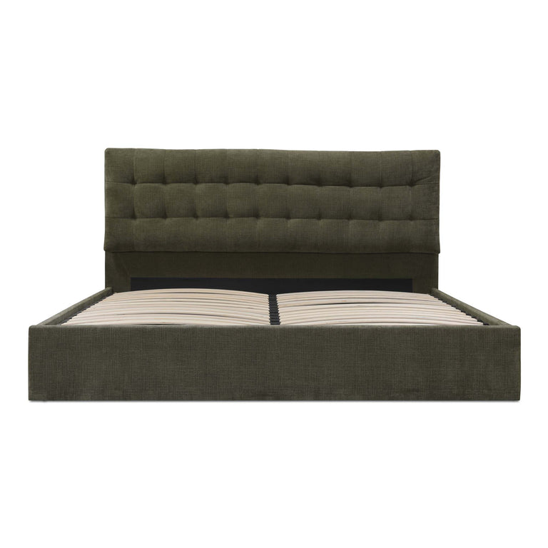 SEBASTION KING STORAGE BED CREAM