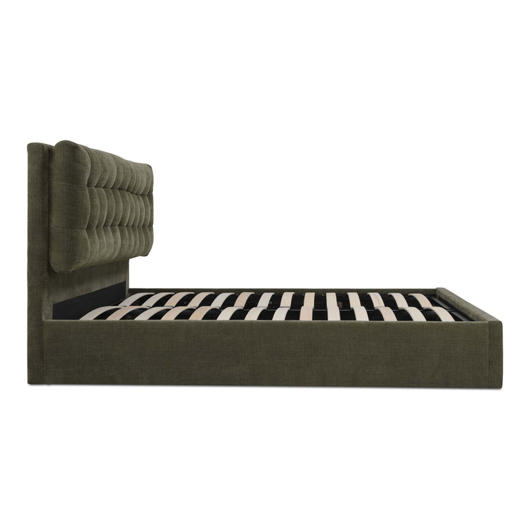 SEBASTION KING STORAGE BED CREAM