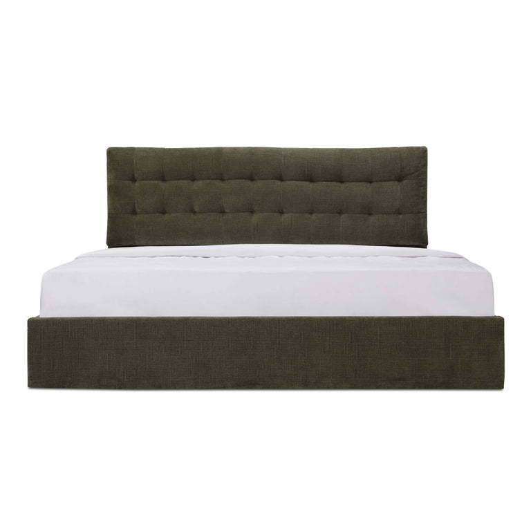 SEBASTION KING STORAGE BED CREAM