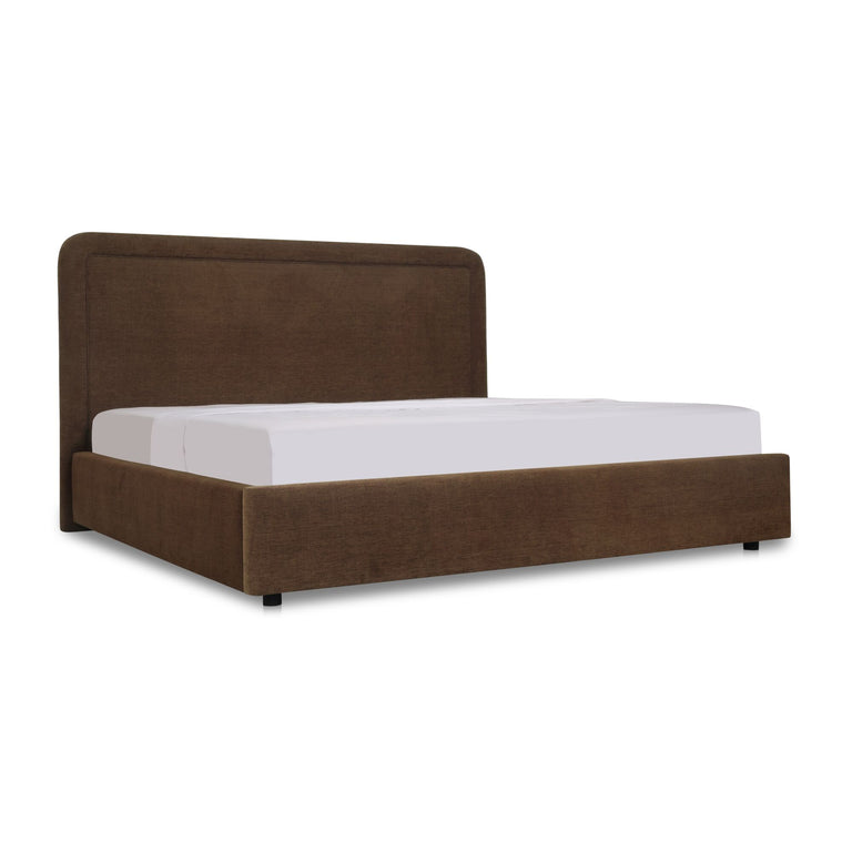 SIMON KING STORAGE BED BROWN