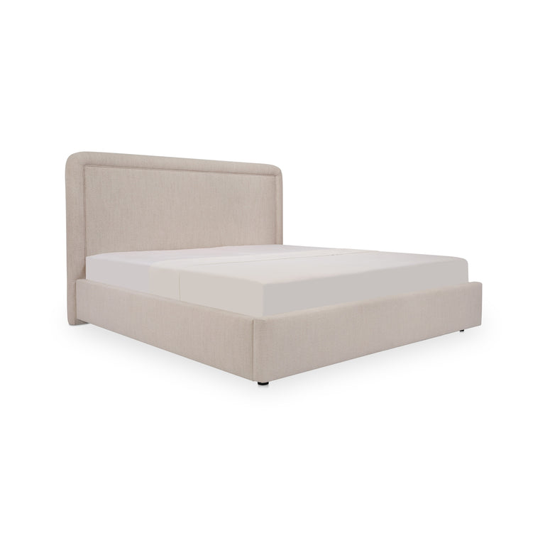 SIMON KING STORAGE BED BROWN