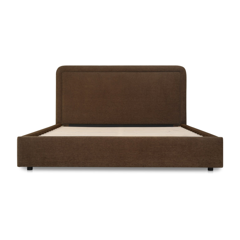 SIMON KING STORAGE BED BROWN