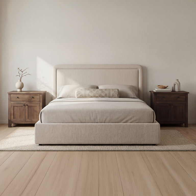 SIMON KING STORAGE BED BROWN