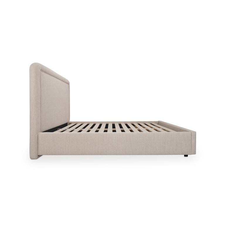 SIMON KING STORAGE BED BROWN