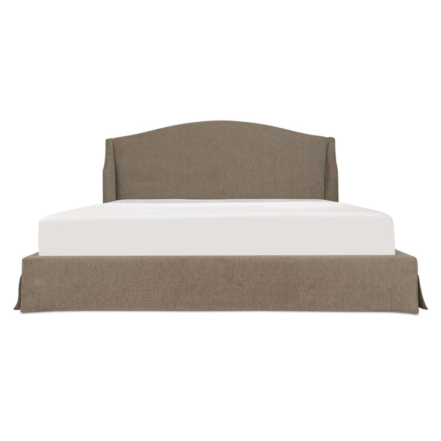 WESTON KING STORAGE BED BROWN