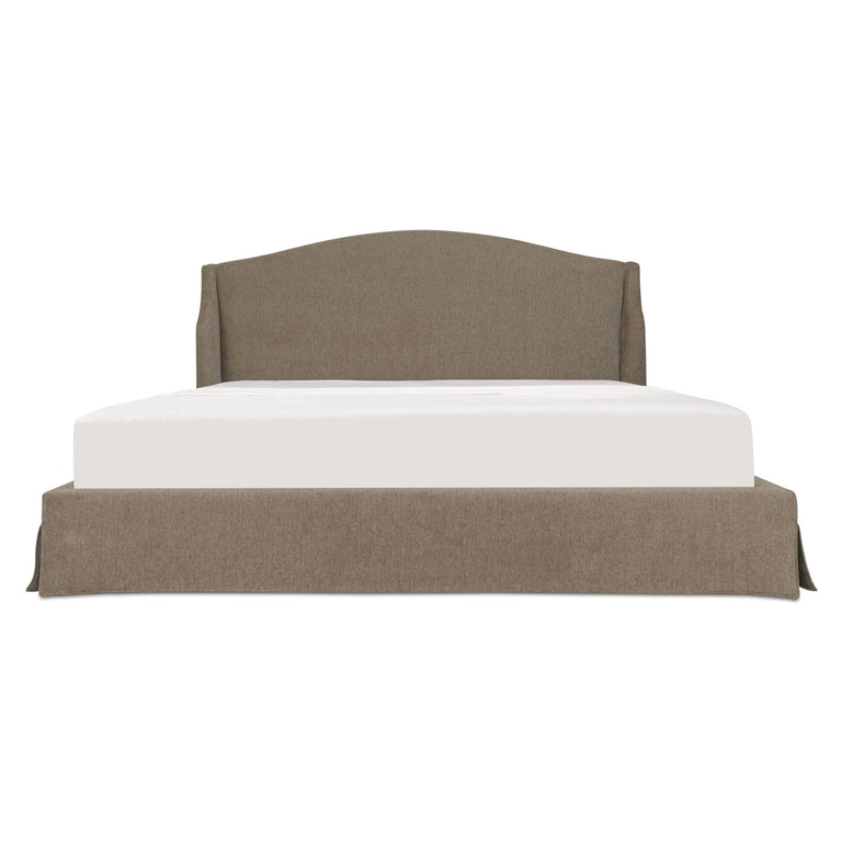 WESTON KING STORAGE BED BROWN