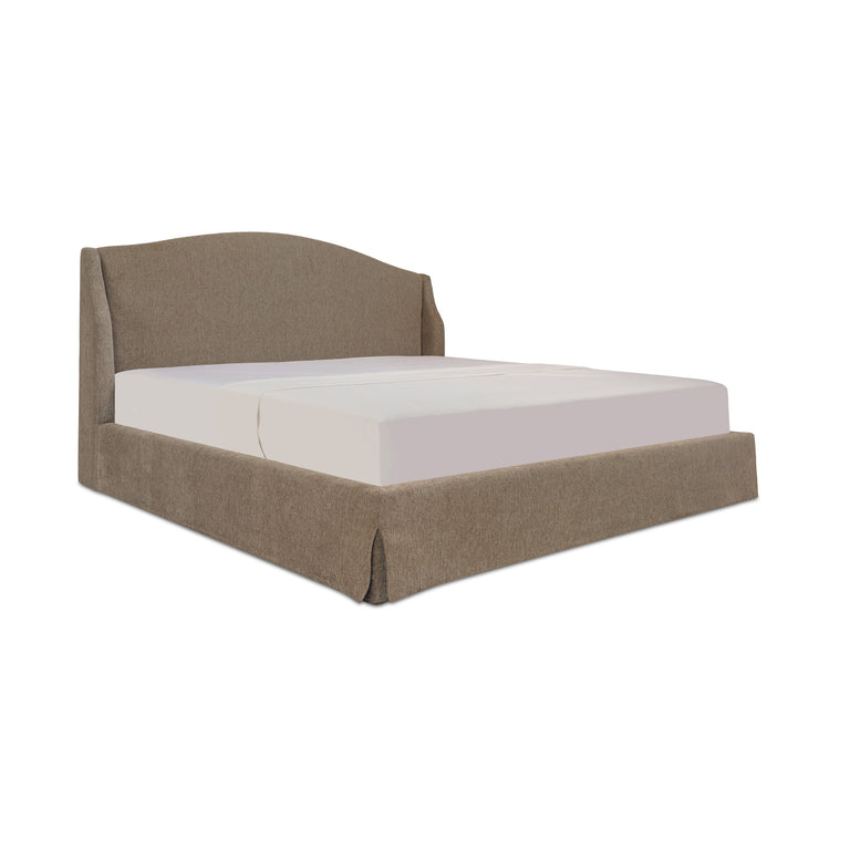 WESTON KING STORAGE BED BROWN