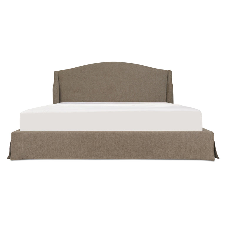 WESTON KING STORAGE BED BROWN