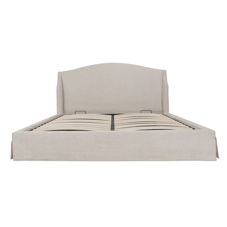 WESTON KING STORAGE BED BROWN