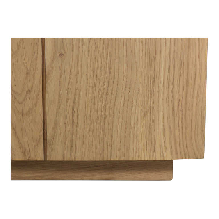 PLANK MEDIA CABINET NATURAL