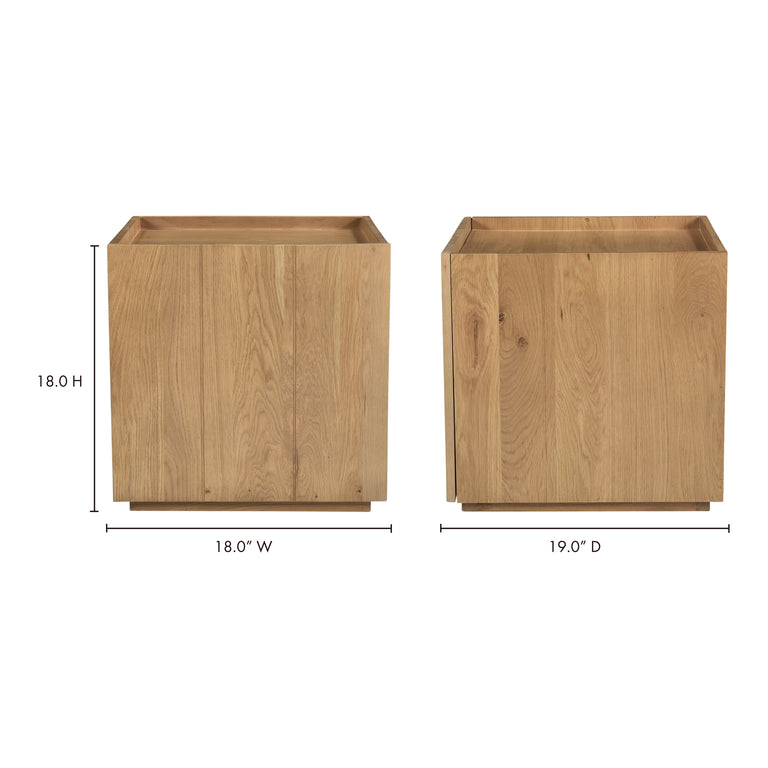PLANK NIGHTSTAND NATURAL