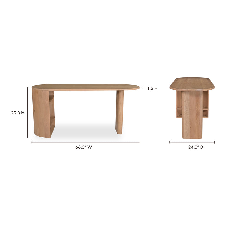 THEO DESK NATURAL