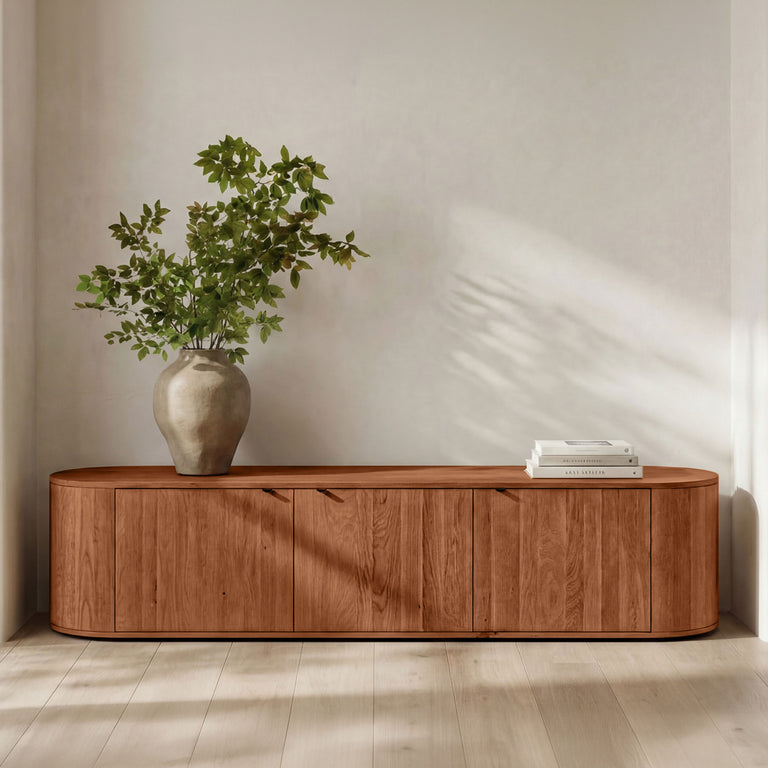 THEO MEDIA BENCH BROWN