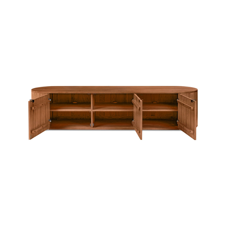 THEO MEDIA BENCH BROWN
