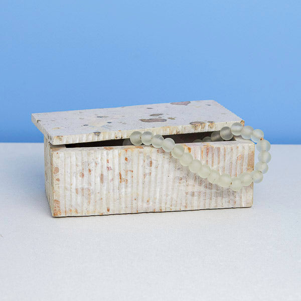ATACA MARBLE BOX, LARGE | HOME ORGANIZATION & DECOR