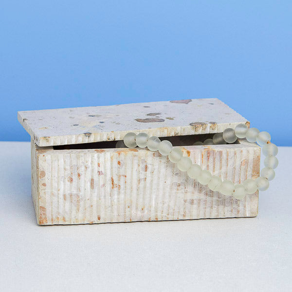 ATACA MARBLE BOX, LARGE | HOME ORGANIZATION & DECOR