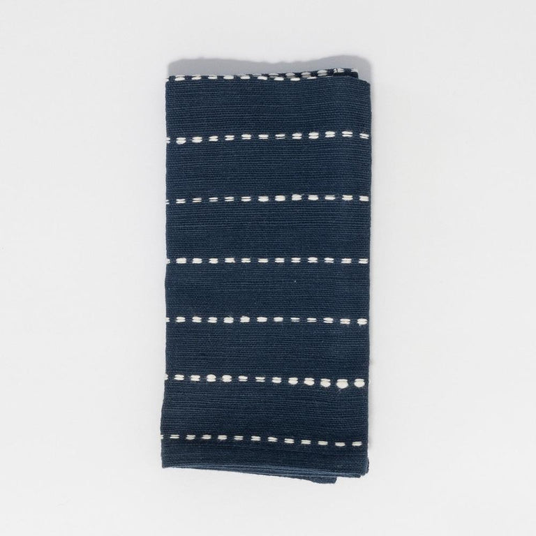 RIFT VALLEY HANDWOVEN ETHIOPIAN COTTON COCKTAIL NAPKINS | SET OF 2 | ENTERTAINING