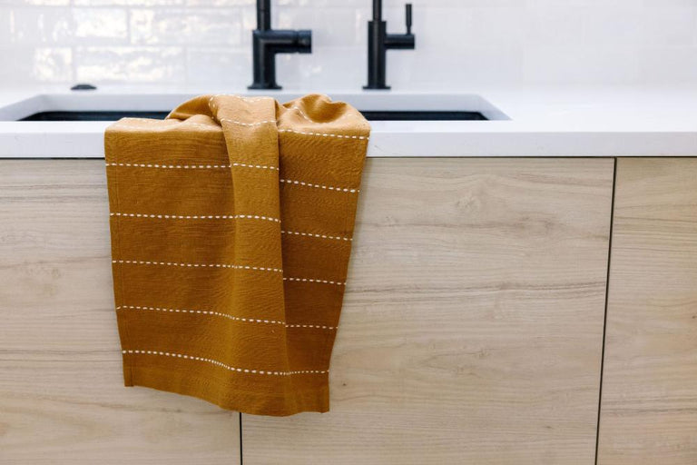 RIFT VALLEY HANDWOVEN ETHIOPIAN COTTON TEA TOWEL | KITCHEN