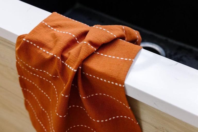 RIFT VALLEY HANDWOVEN ETHIOPIAN COTTON TEA TOWEL | KITCHEN